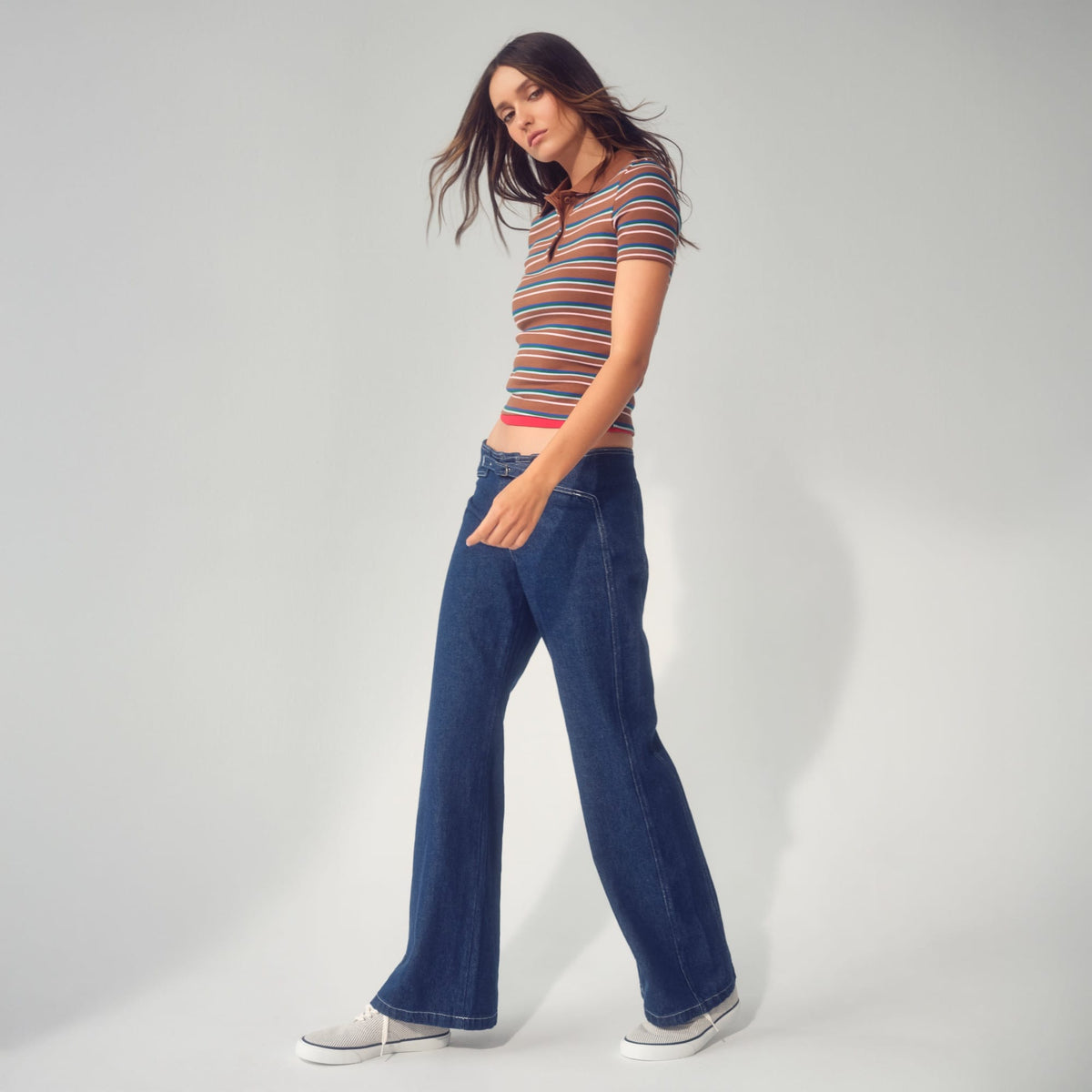 Classiccvo White/Blue Women's Sneakers | Sperry