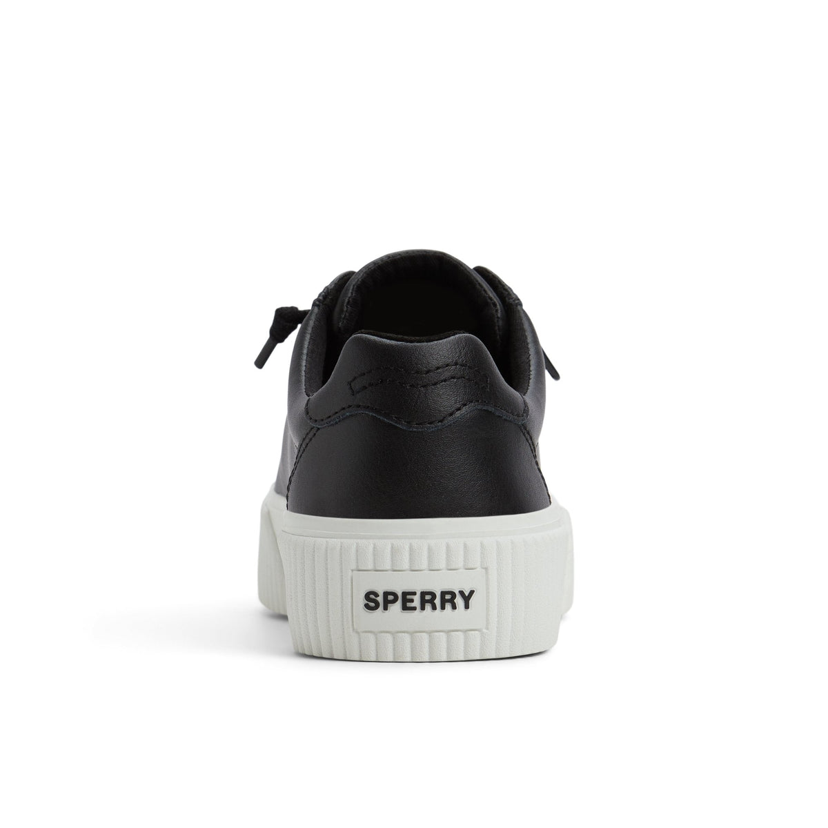 Bermuda Lace to Toe Platform Sneakers Black | Sperry