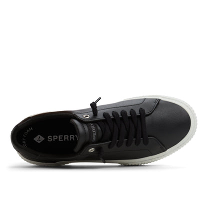 Bermuda Lace to Toe Platform Sneakers Black | Sperry
