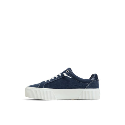 Bermuda Lace to Toe Platform Sneakers Navy | Sperry