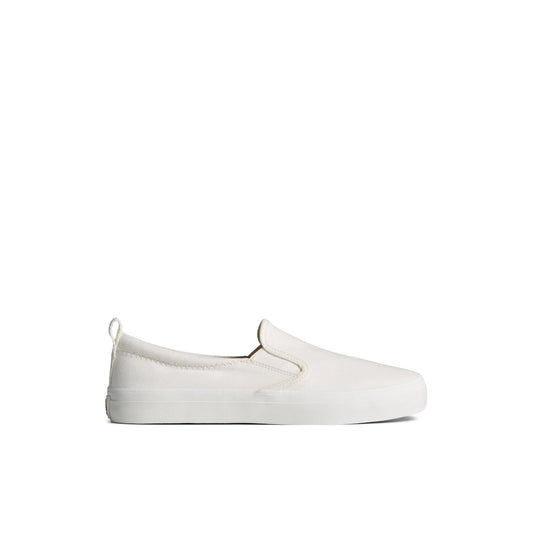 SeaCycled™ Crest Twin Gore Canvas Sneaker White | Sperry